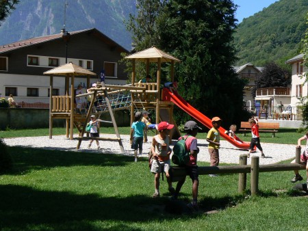 pause de midi parc des Tilleuls Allemont